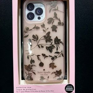 NWB. Kate Spade Hardshell Protective Case for iPhone 12/13 Pro Max.